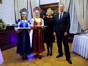 Reception at the Russian Embassy in the Netherlands Reception at the Russian Embassy in the Netherlands
